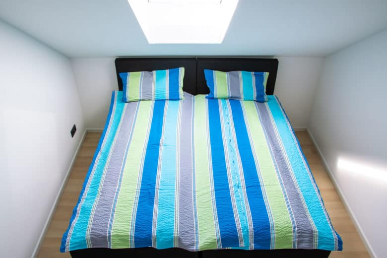 Doppelbett in der Ferienwohnung Robert Brack Herrsching am Ammersee